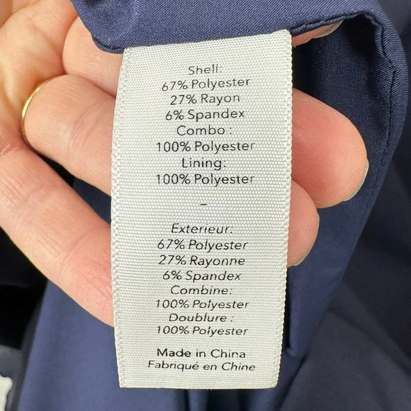 Likely Navy Blue Ruffle Off Shoulder‎ Midi Dress Formal Evening Gown Size 12 - Picture 13 of 16